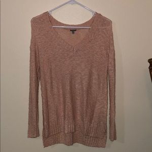 Rose pink sweater